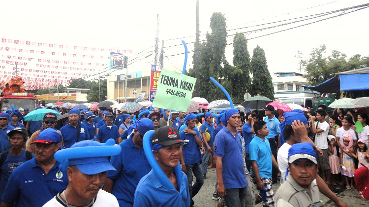 Participants in Sangyaw Parade