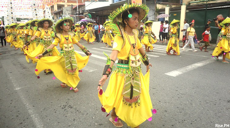 Colorful costumes by Sangyaw participants