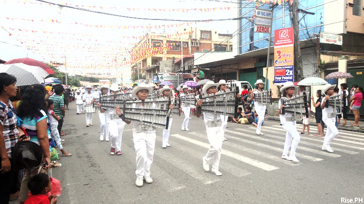 Band and Bugles in the Sangyaw Parade