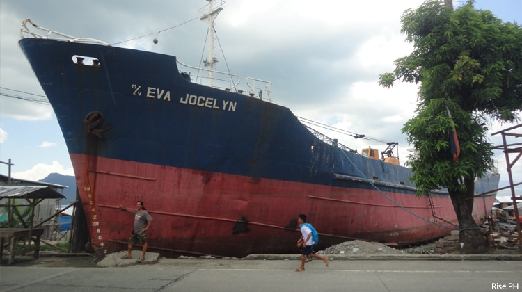 Cargo Ship in Anibong Tacloban