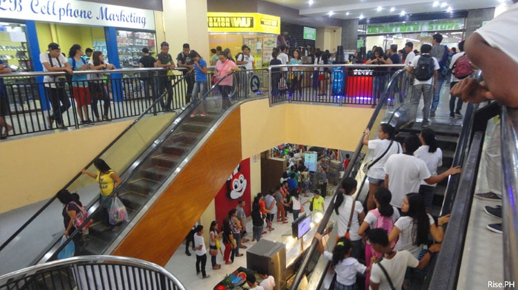 Inside Gaisano Capital Tacloban