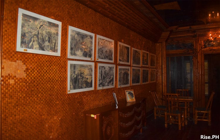 Paintings on the wall
