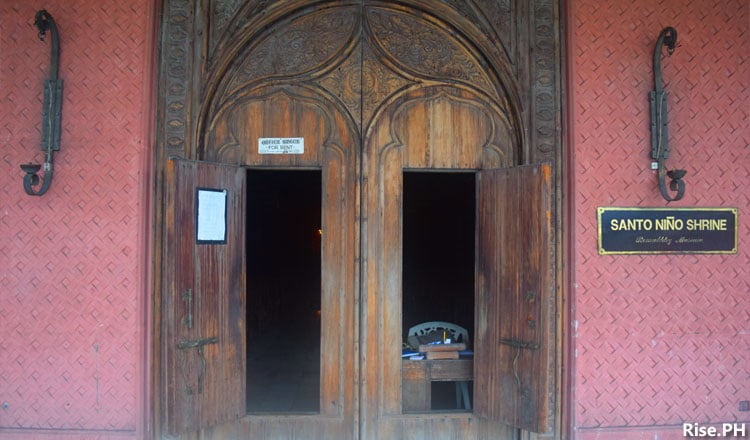 Entrance to Sto. Niño Shrine and Heritage Museum 