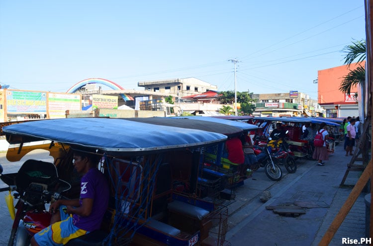 Tricycles in Guiuan