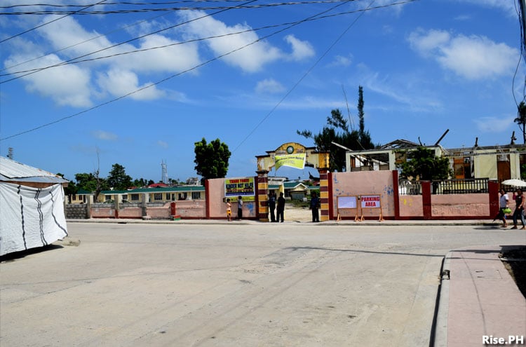 Guiuan central school entrance