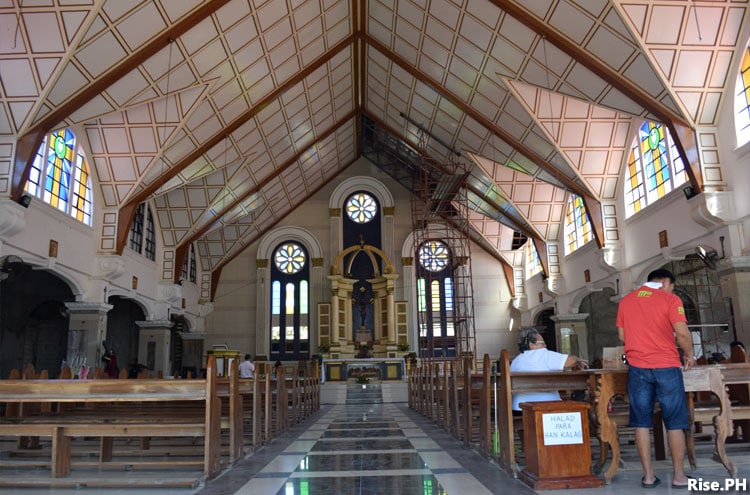 Inside Sulangan Church