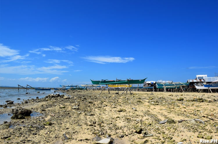 Fishing boats in Sulangan