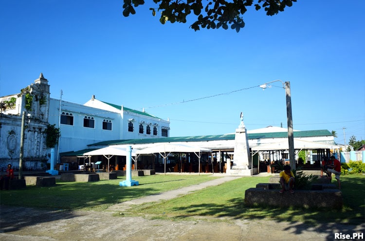 Temporary church in Guiuan