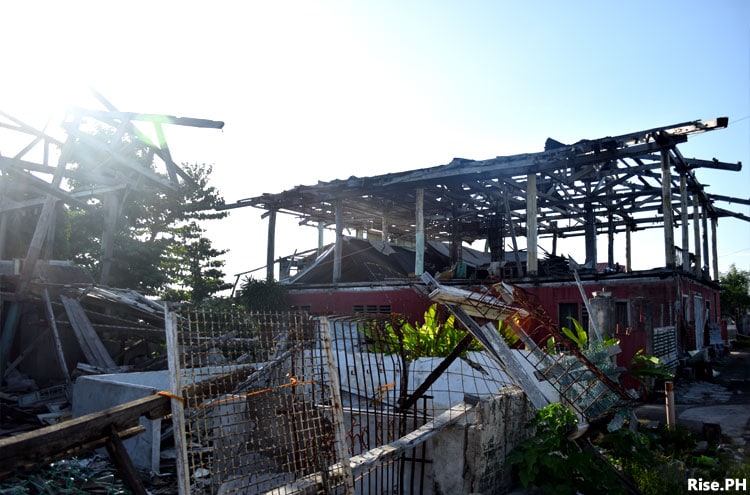 Yolanda Ruins in Guiuan Eastern Samar