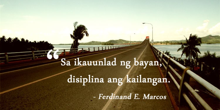 ferdinand marcos quotes tagalog