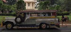 Jeepney, a common transportation mode in the Philippines