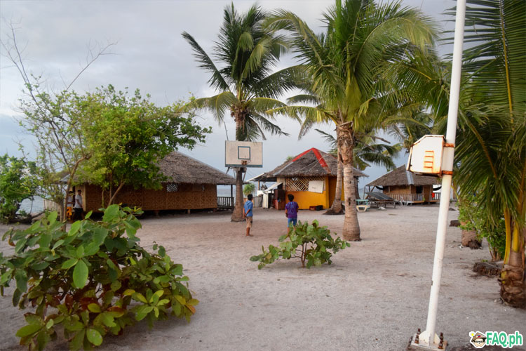 Kalanggaman Basketball ring