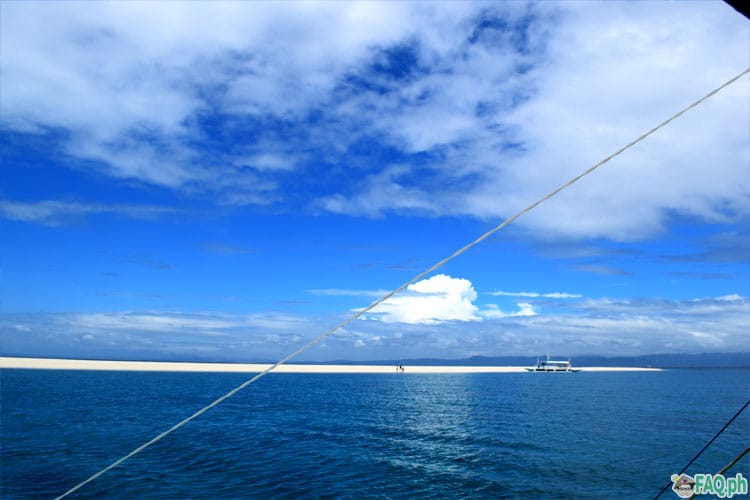 Kalanggaman white sandbar