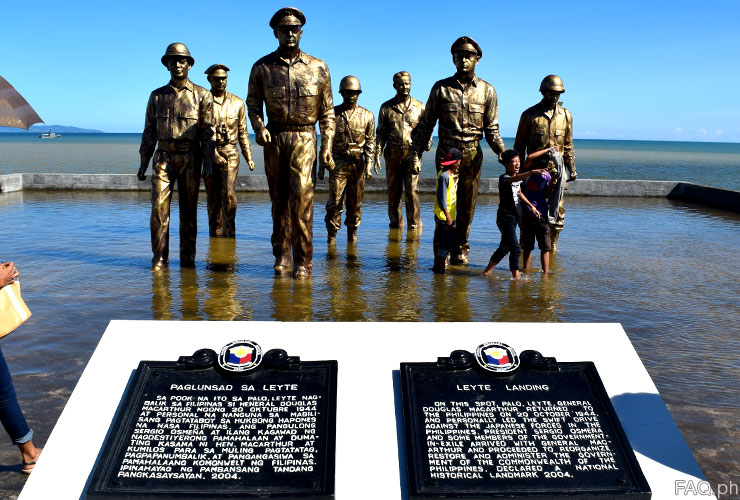 Leyte Landing Monument