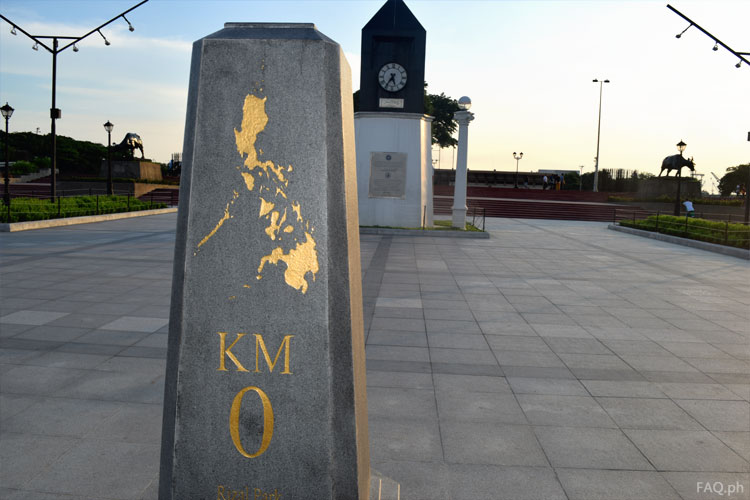 Kilometer Zero at Rizal Park