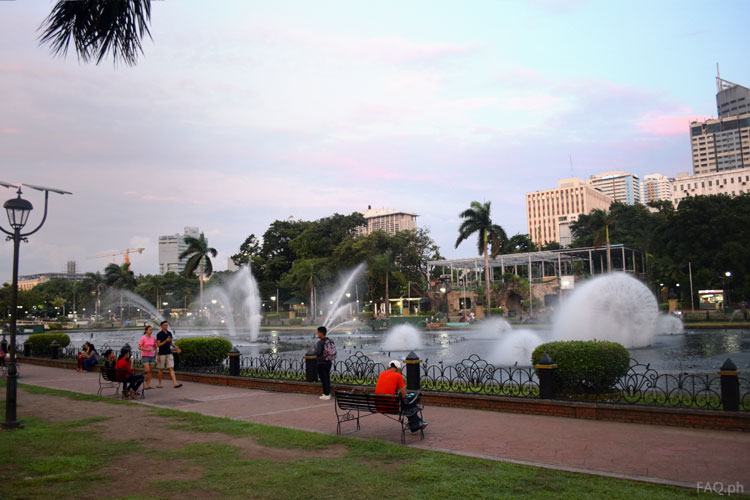 Rizal Park Dancing Fountain