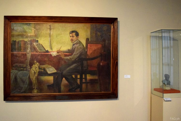 Tribute painting to Jose Rizal