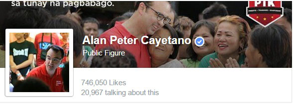 Alan Cayetano Facebook