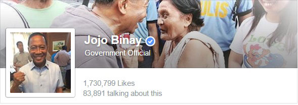 Jojo Binay Facebook