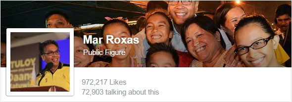 Mar Roxas Facebook