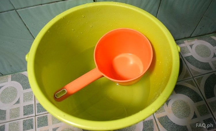 Filipinos usually use this when taking a bath.