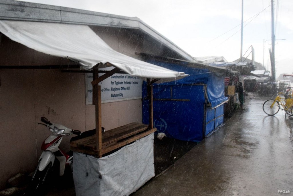 Bunkhouses in Tacloban
