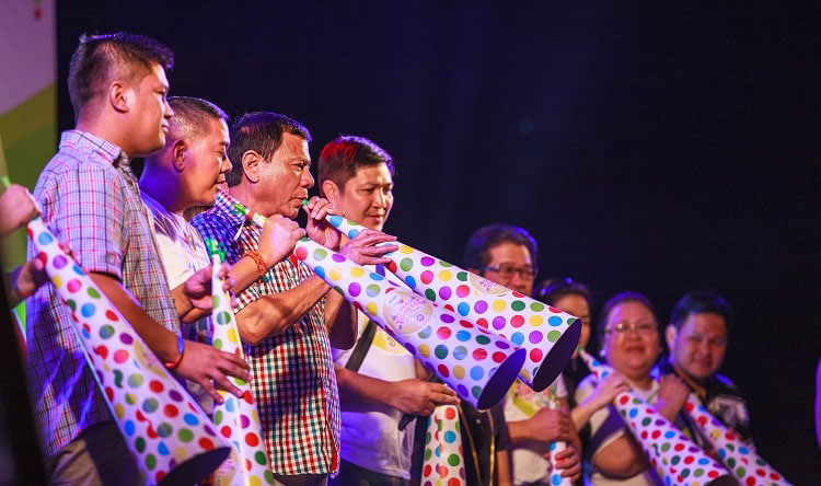 Rodrigo Duterte in Festival