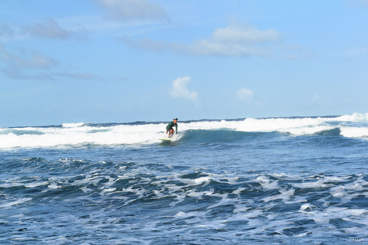 Surfer in Calicoan