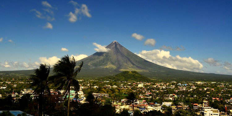 Mayon Volcano Landscape