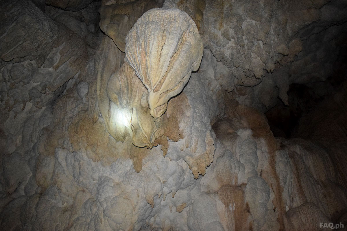 Stalactites in Sohoton Cave