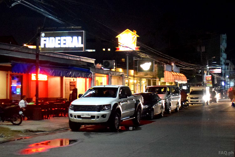 Burgos Street Tacloban Nightlife