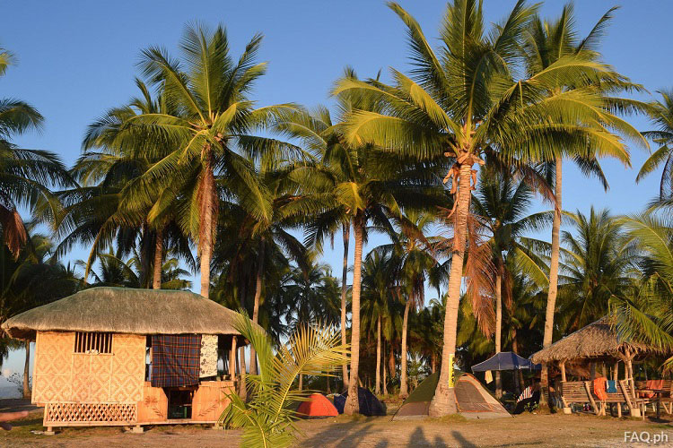 Closed cottage in Digyo island