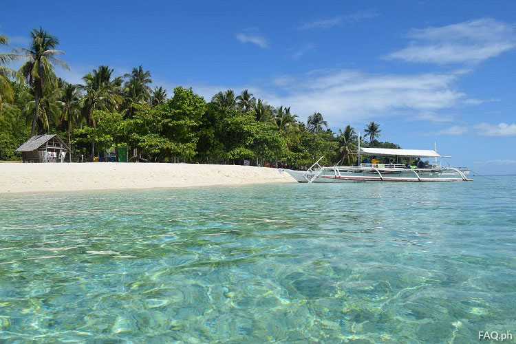 Mahaba island clear waters