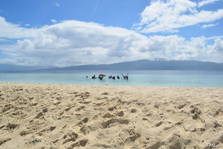 Mahaba Island powdery white sand