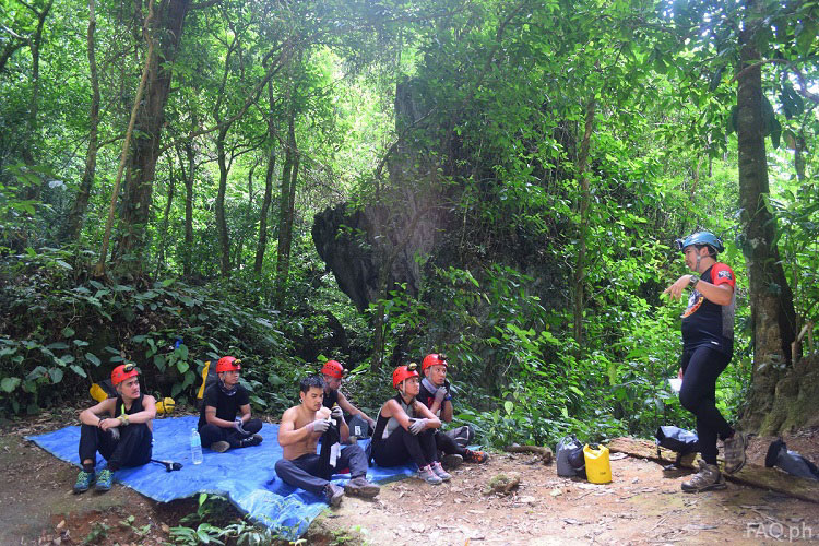 Calbiga cave orientation