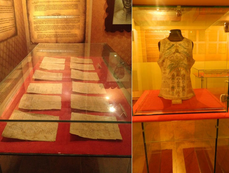Katipunan Pinaglabanan Memorial artifacts