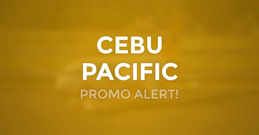 Cebu Pacific Promo